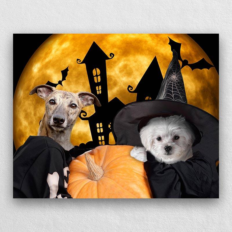 Creative Pet Portraits Halloween Gift Ideas