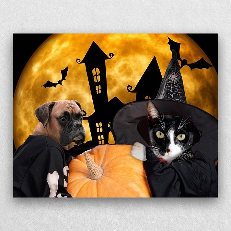 Creative Pet Portraits Halloween Gift Ideas