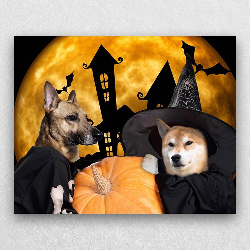 Creative Pet Portraits Halloween Gift Ideas