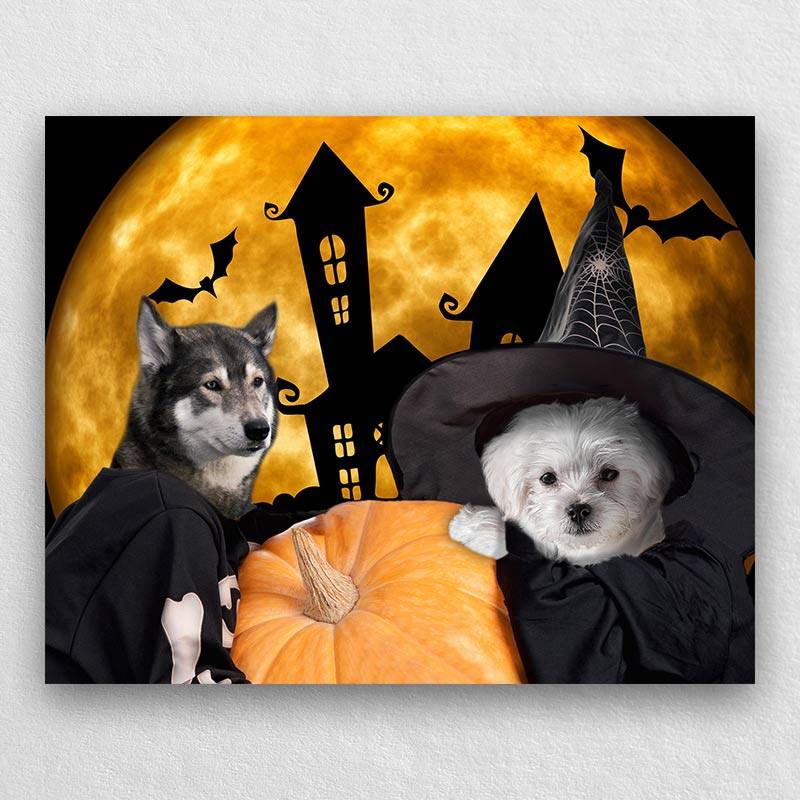 Creative Pet Portraits Halloween Gift Ideas