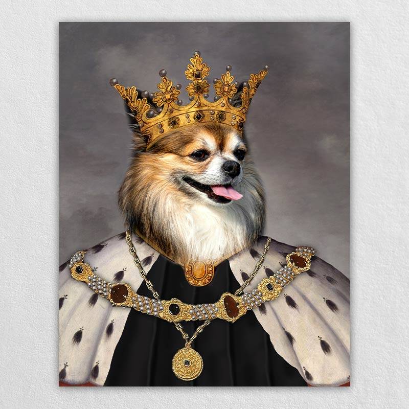 Best Royal King Custom Pet Portraits