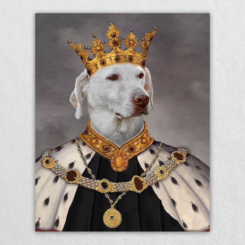 Best Royal King Custom Pet Portraits