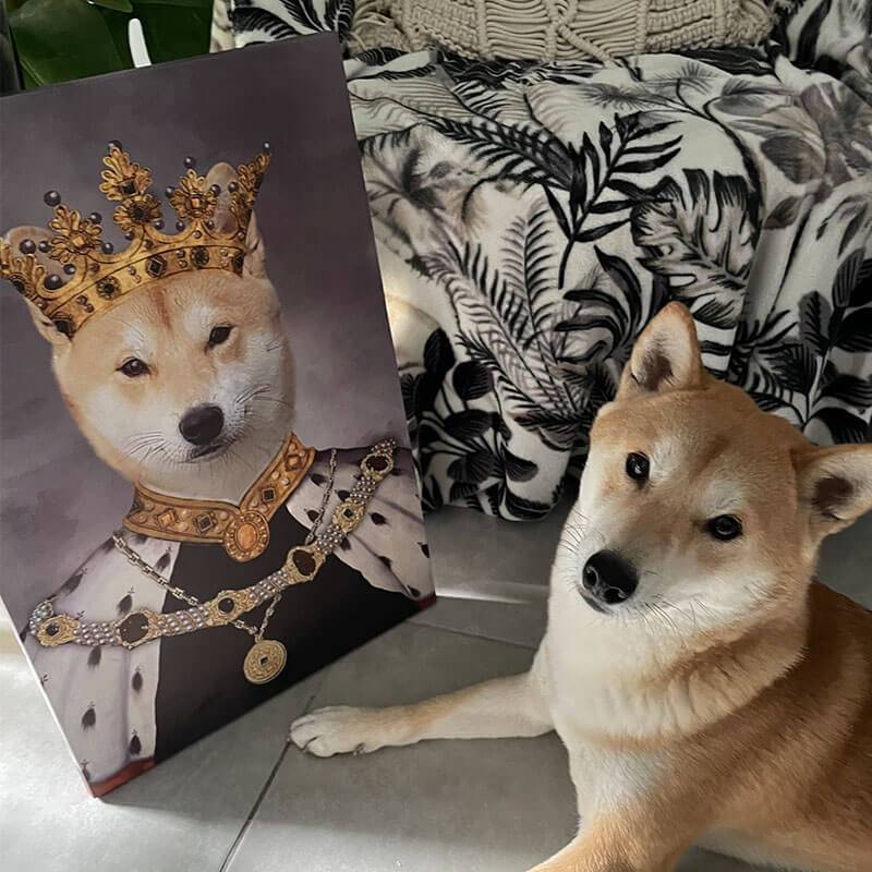 Best Royal King Custom Pet Portraits