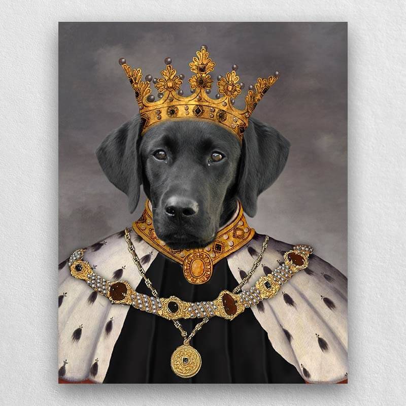 Best Royal King Custom Pet Portraits