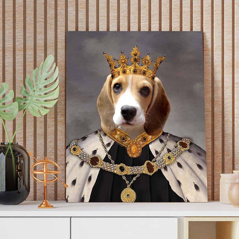 Best Royal King Custom Pet Portraits