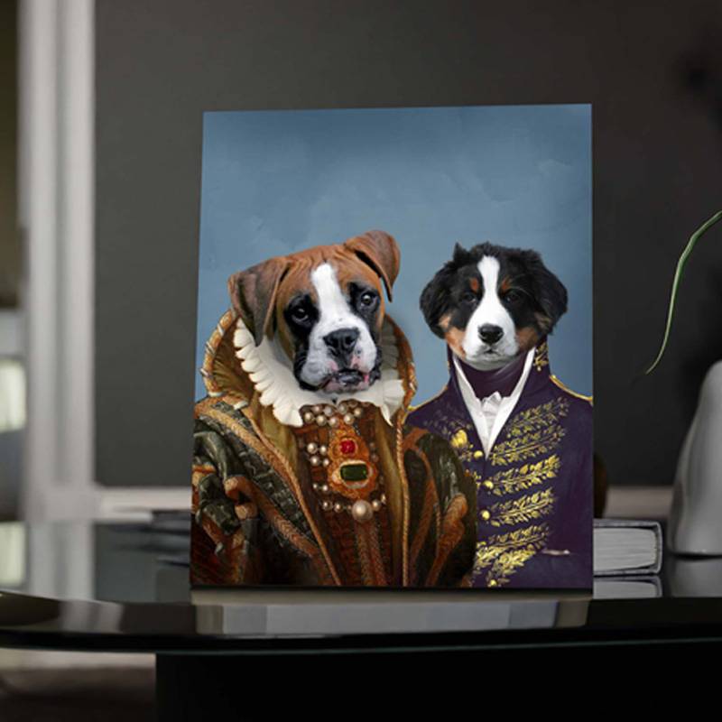 Your Pets Into Duchess And Military Officer Portraits