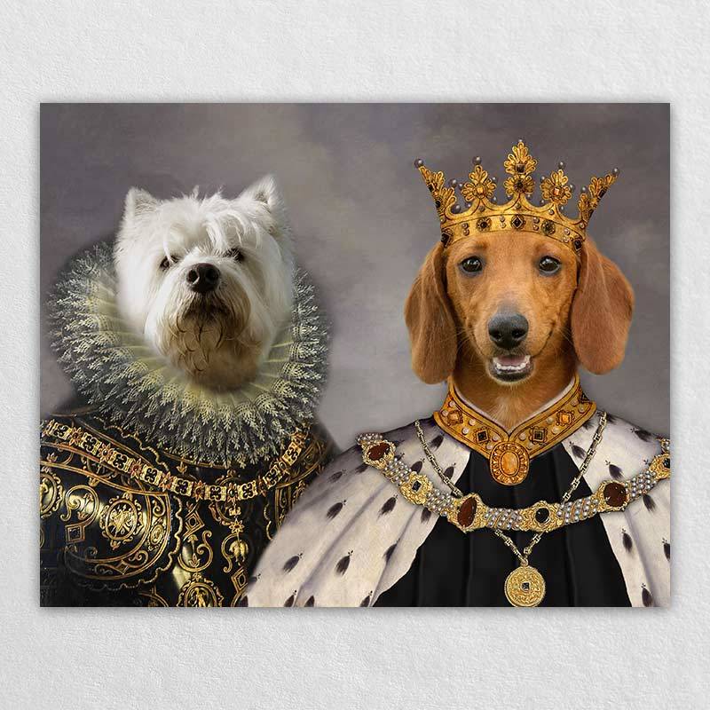 King Archduke Royal Pet Portraits On Human Bodies