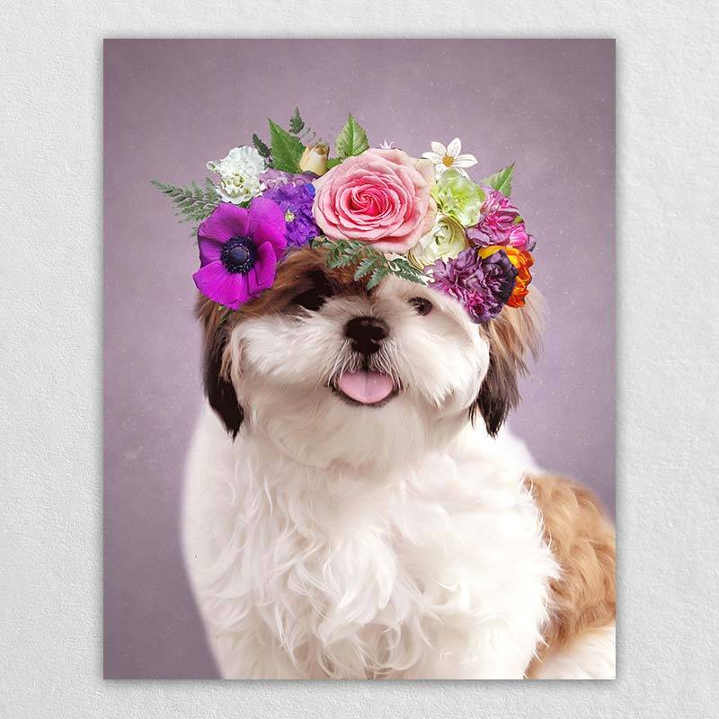 Custom Oil Pet Portraits Canvas Art