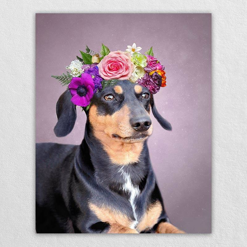 Custom Oil Pet Portraits Canvas Art