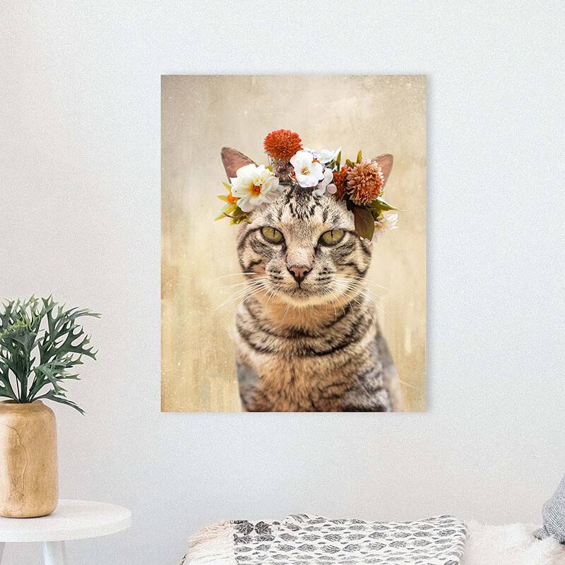 Precious Pet Portraits Custom Wall Canvas