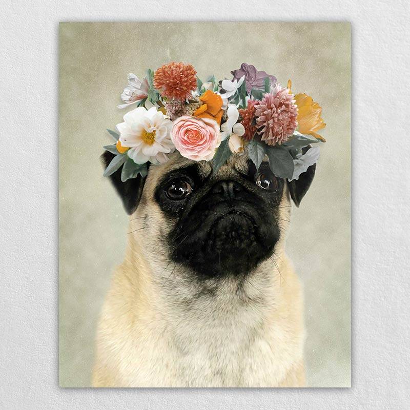 Pet Canvas Custom Personalized Photo Wall Art