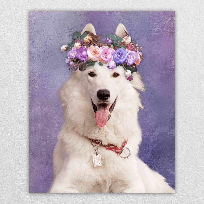 Custom Dog Pet Canvas Unique Custom Gifts