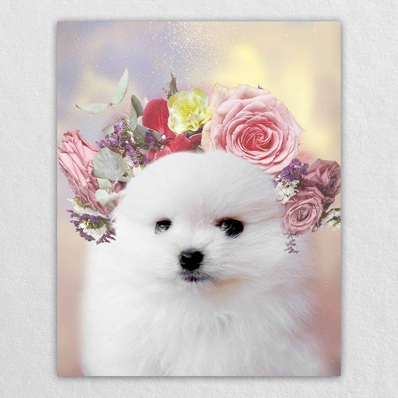 Portrait Pet Dog Picture Custom Family Gifts