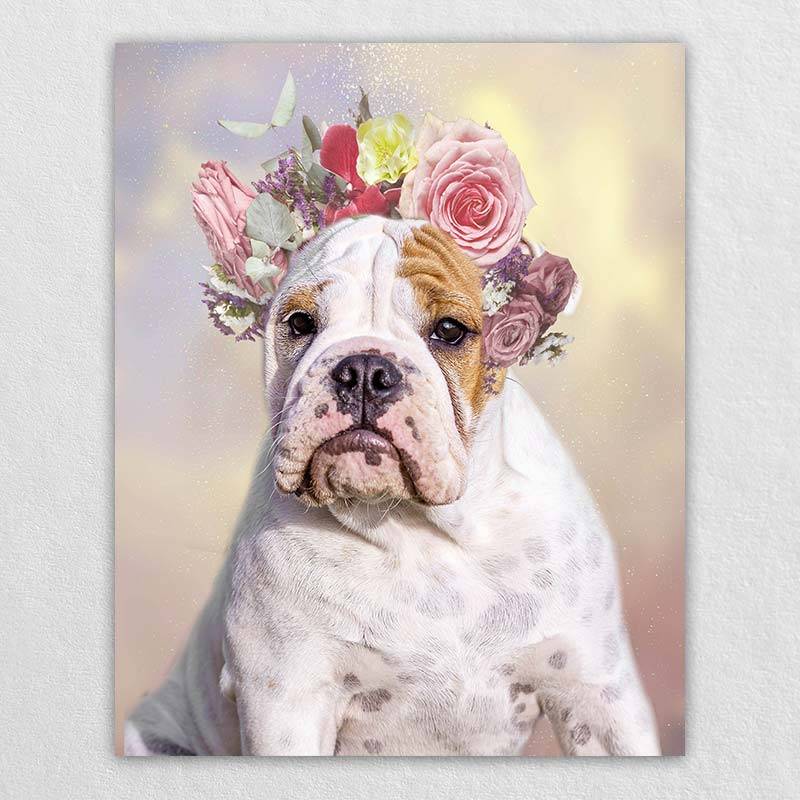 Portrait Pet Dog Picture Custom Family Gifts