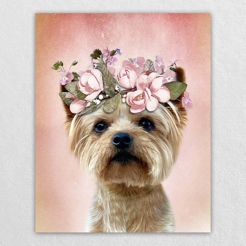 My Pet Portrait Colourful Animal Wall Art