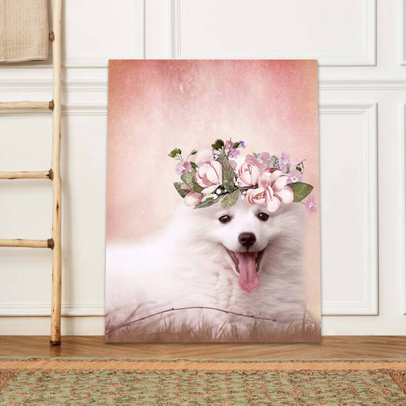 My Pet Portrait Colourful Animal Wall Art