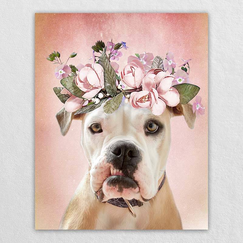 My Pet Portrait Colourful Animal Wall Art