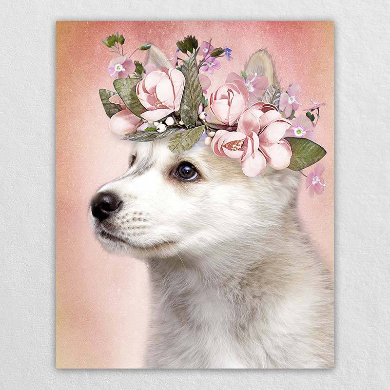 My Pet Portrait Colourful Animal Wall Art