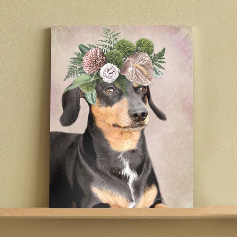 Personalised Pet Paintings Canvas Artwork