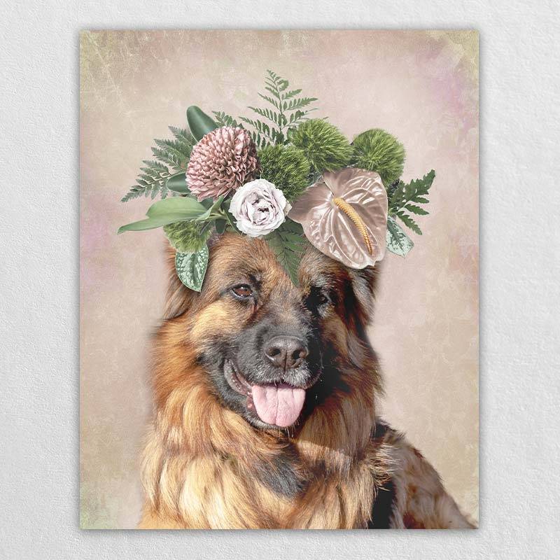 Personalised Pet Paintings Canvas Artwork