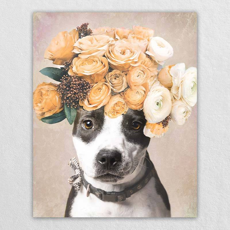 Pet Photos To Paintings Unique Canvas Art