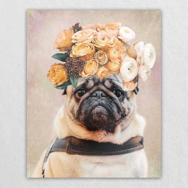 Pet Photos To Paintings Unique Canvas Art