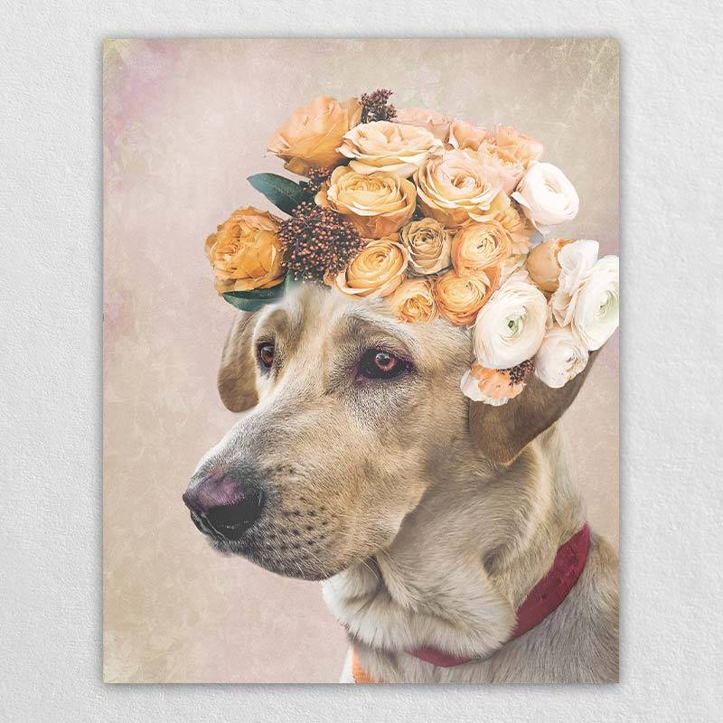 Pet Photos To Paintings Unique Canvas Art