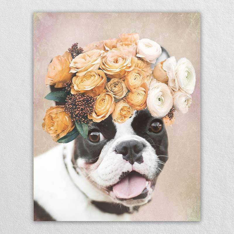 Pet Photos To Paintings Unique Canvas Art