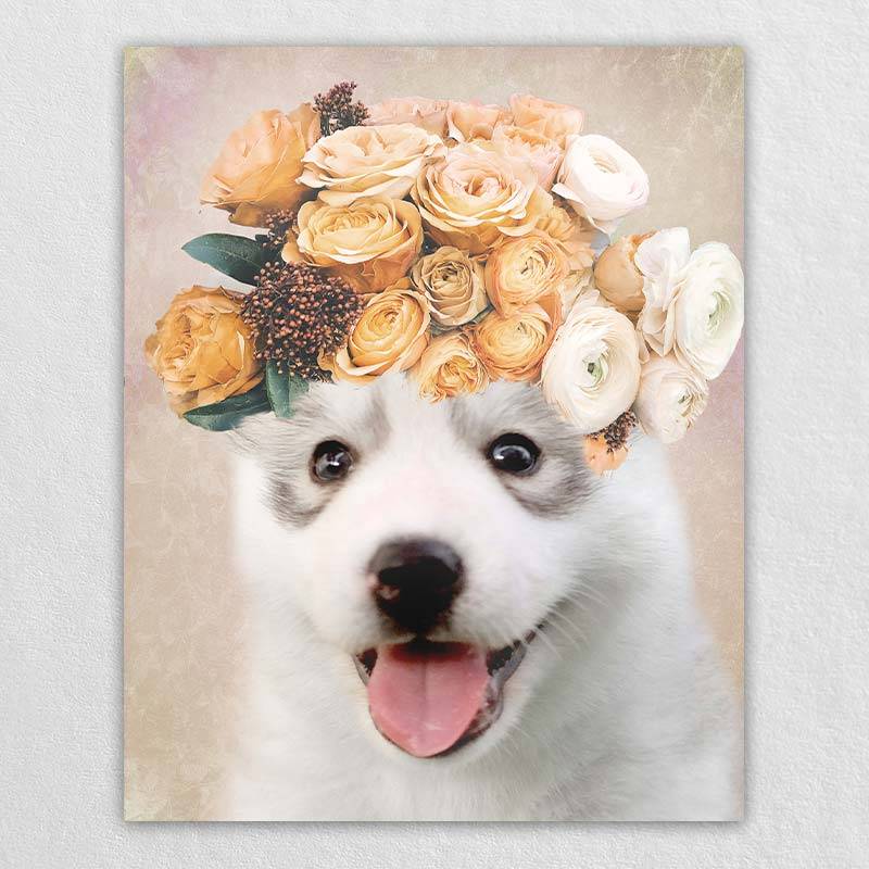 Pet Photos To Paintings Unique Canvas Art