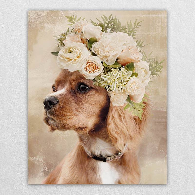 Personalized Pet Wall Art Canvas Prints