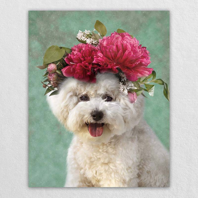 Your Pet On Canvas Custom Design Wall Art