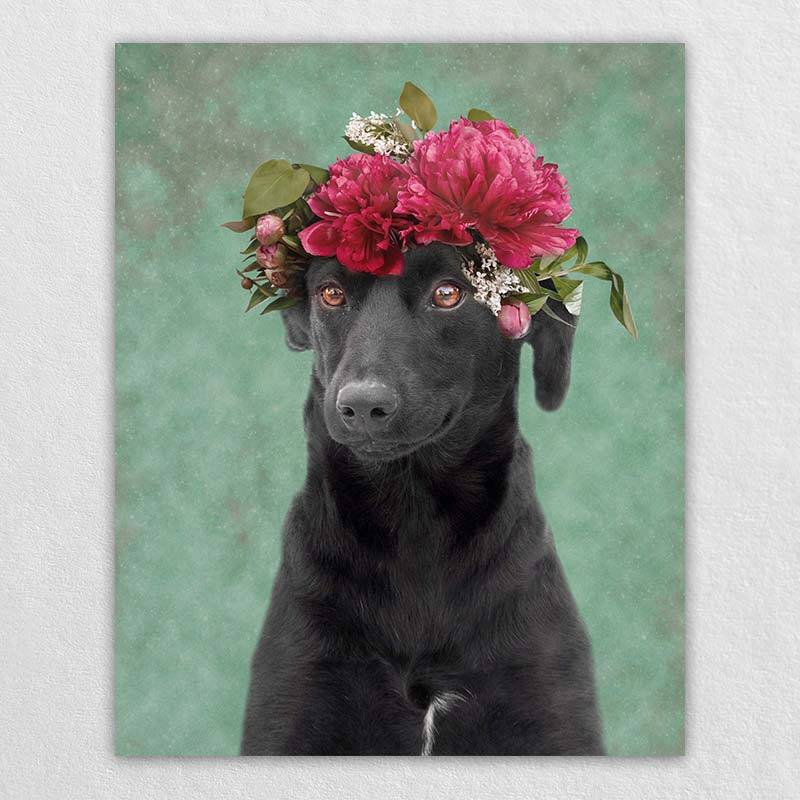 Your Pet On Canvas Custom Design Wall Art