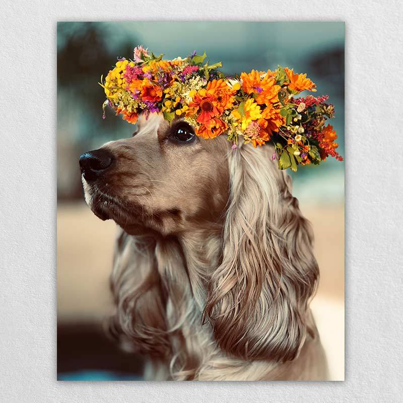 Fine Art Personalized Pet Canvas Art