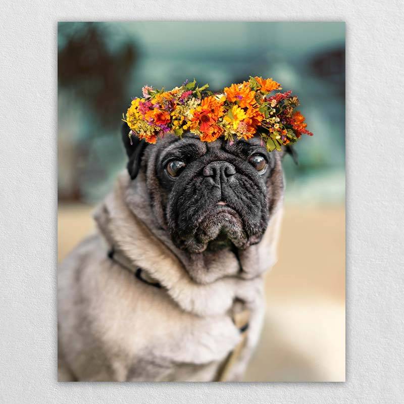 Fine Art Personalized Pet Canvas Art