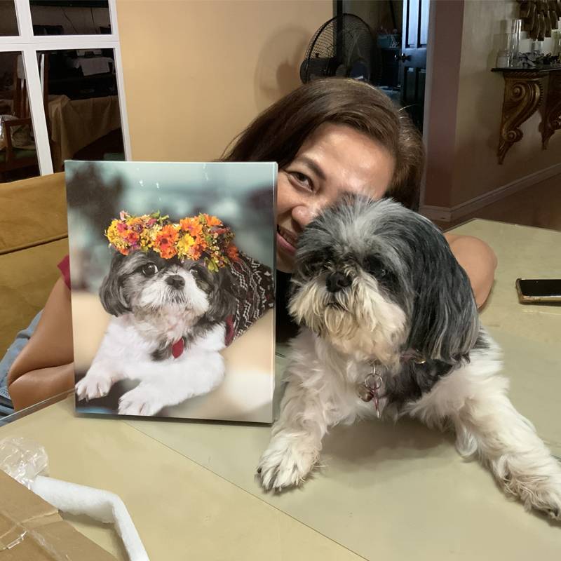 Fine Art Personalized Pet Canvas Art