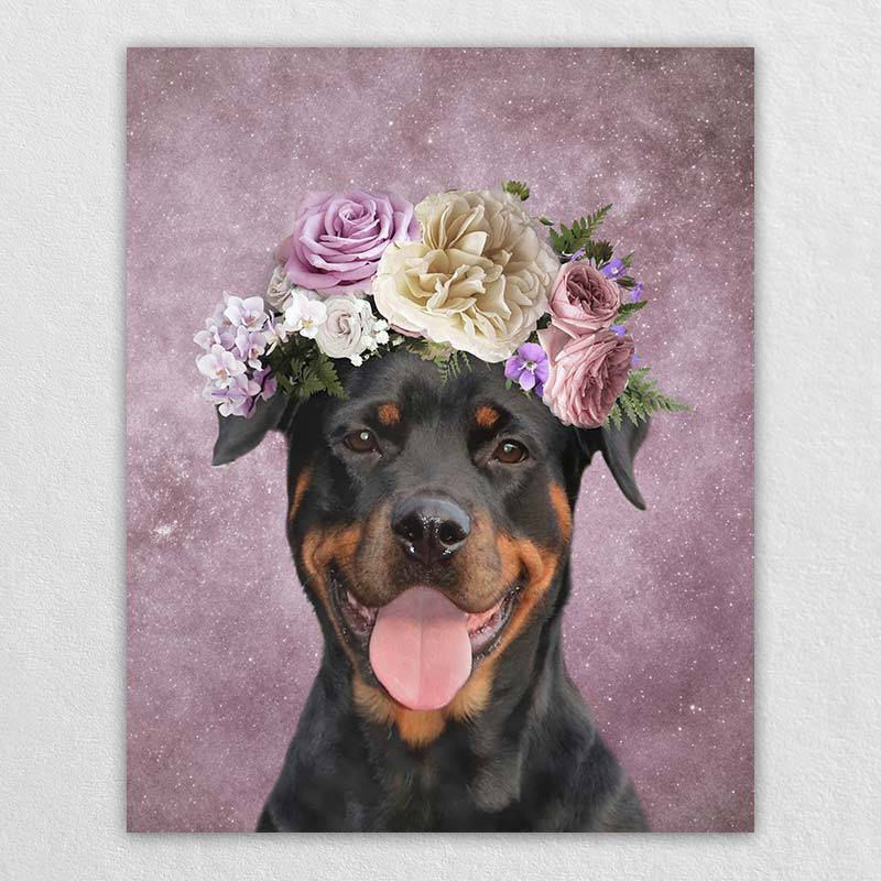 Personalized Animal Portraits Pet Canvas