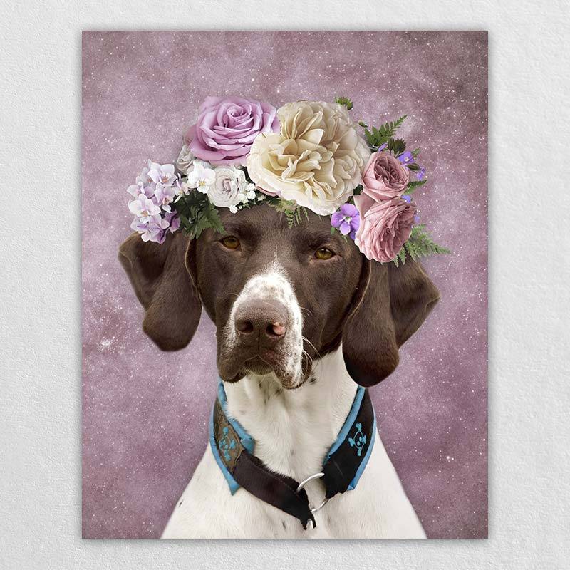 Personalized Animal Portraits Pet Canvas