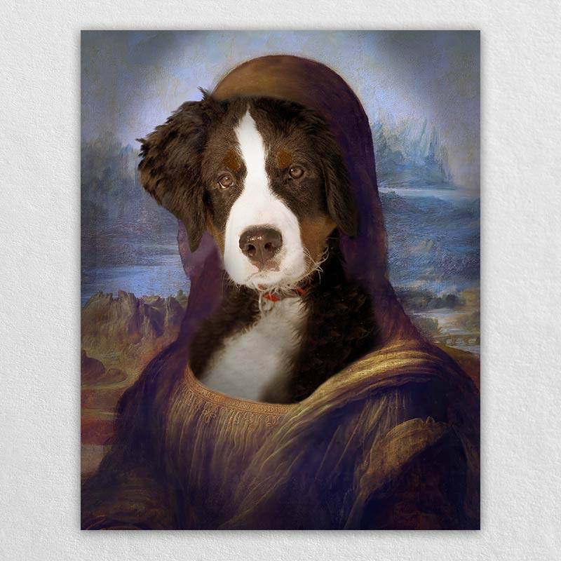 Cute Mona Lisa Famous Animal Portraits