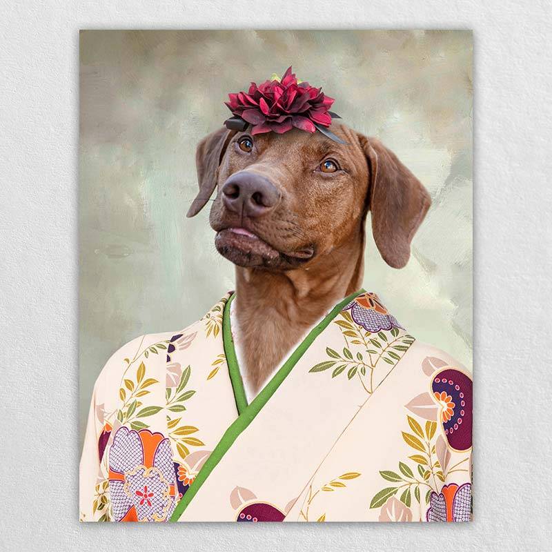 Kimono Custom Pet Art Funny Custom Gifts