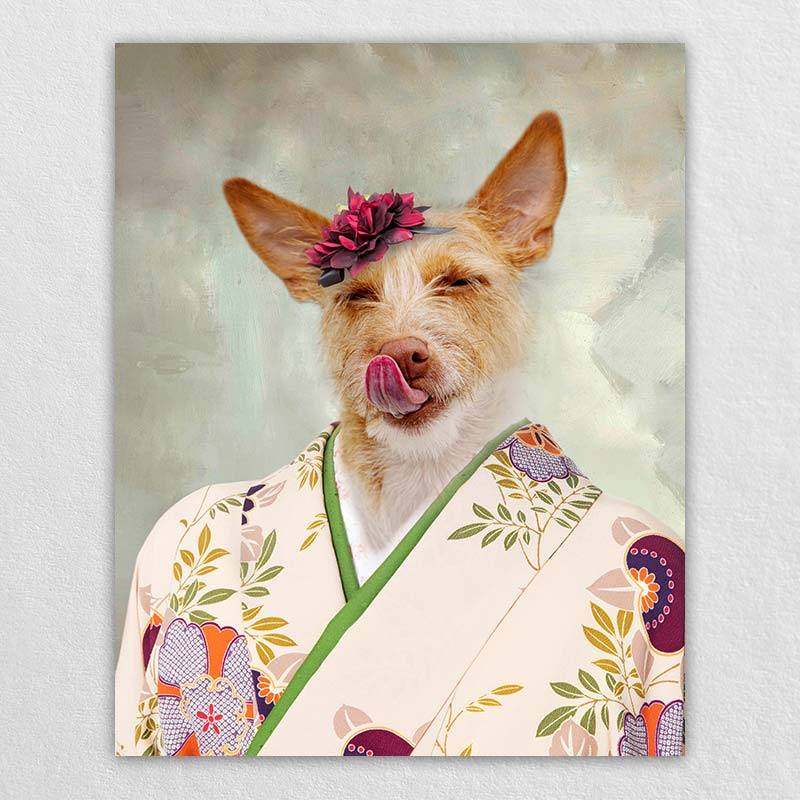 Kimono Custom Pet Art Funny Custom Gifts