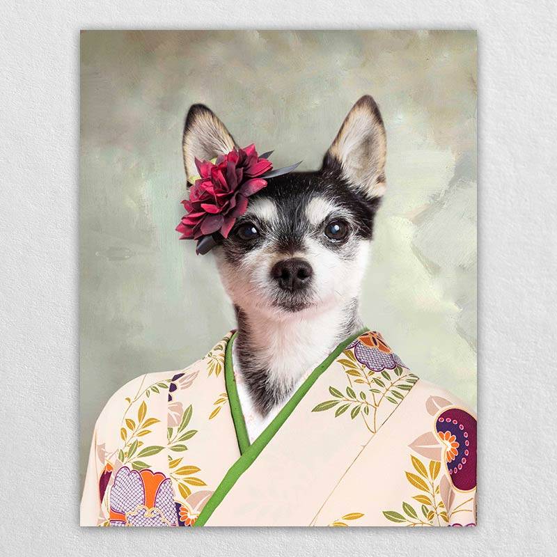 Kimono Custom Pet Art Funny Custom Gifts