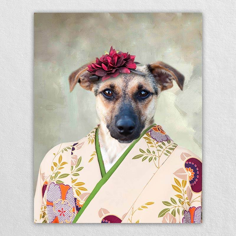 Kimono Custom Pet Art Funny Custom Gifts