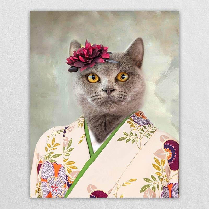 Kimono Custom Pet Art Funny Custom Gifts