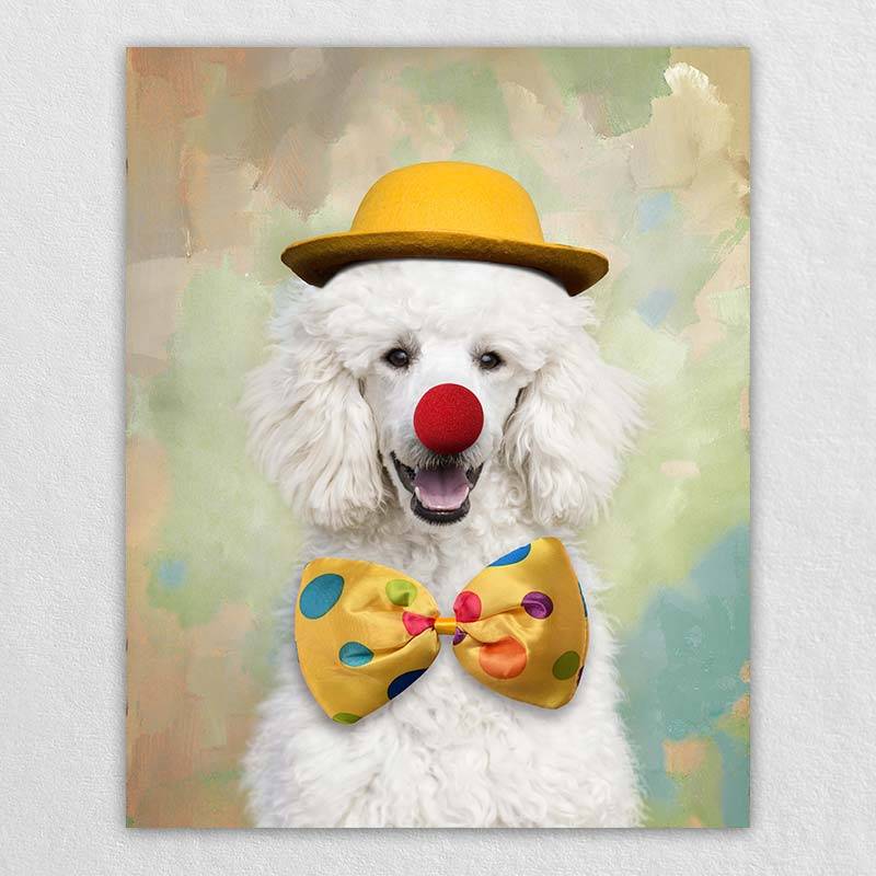 Colorful Dog Painting Custom Housewarming Gifts