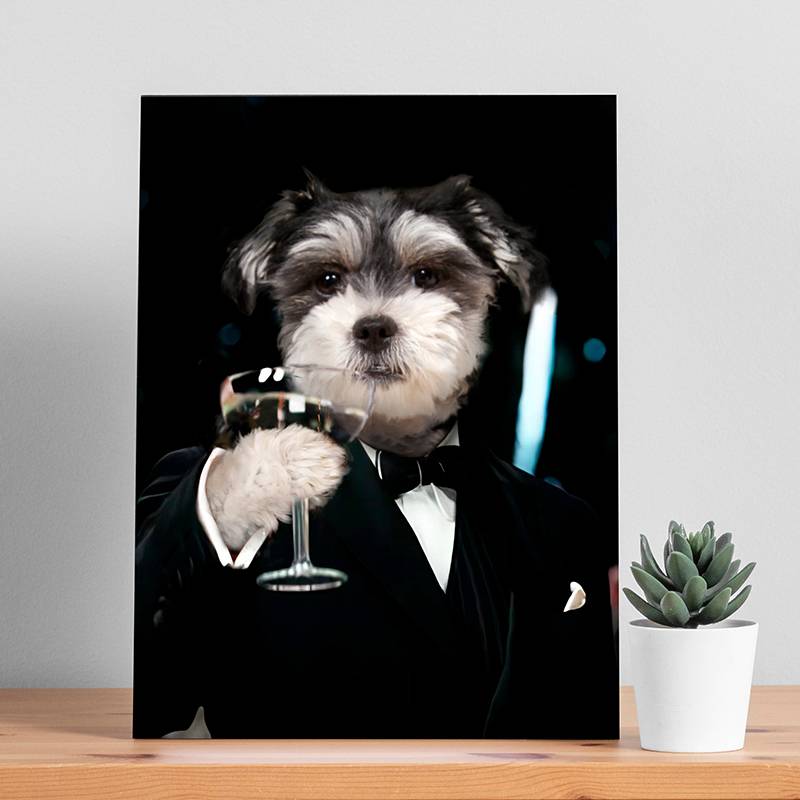 Novelty Pet Portraits Of Animals In Suits