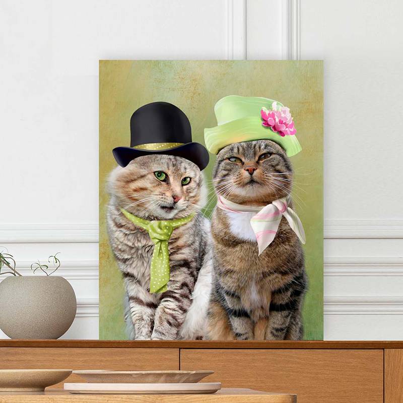 Best Custom Pet Portraits Personalised Canvas Art