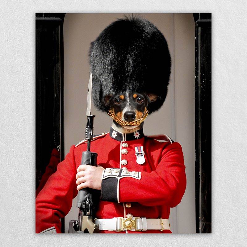 Royal Guards Pet Costume Portraits