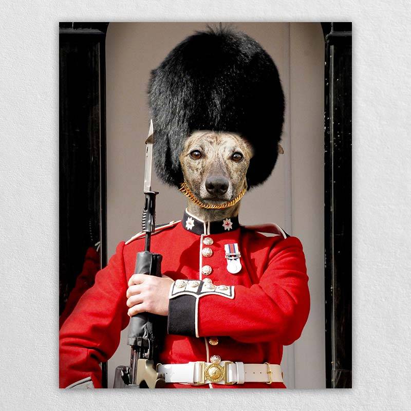 Royal Guards Pet Costume Portraits