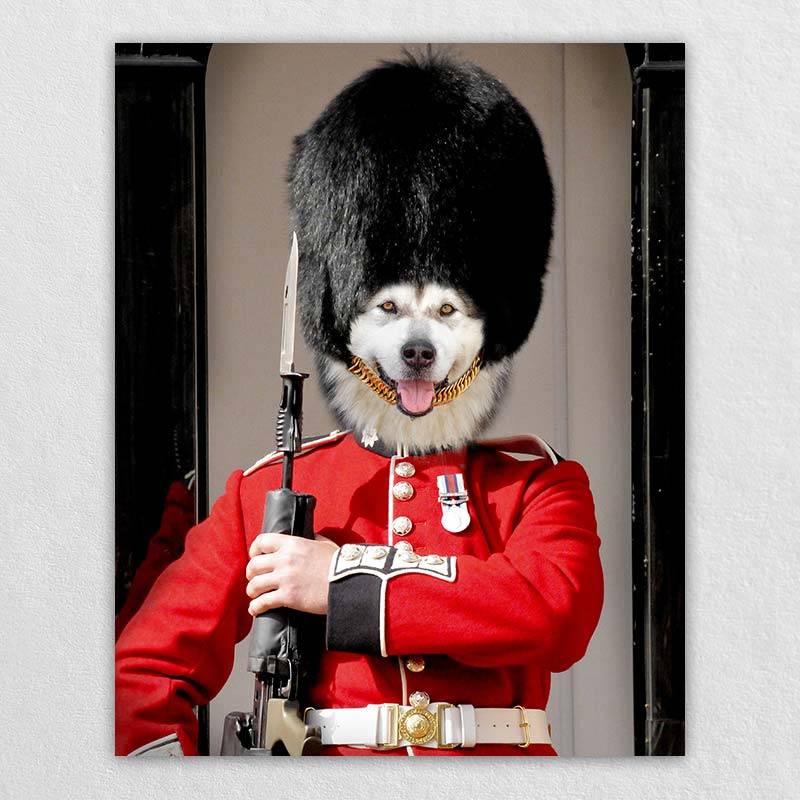 Royal Guards Pet Costume Portraits