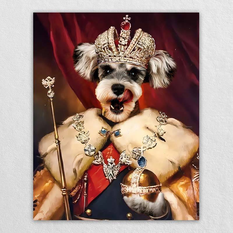 Custom King Pet Portraits